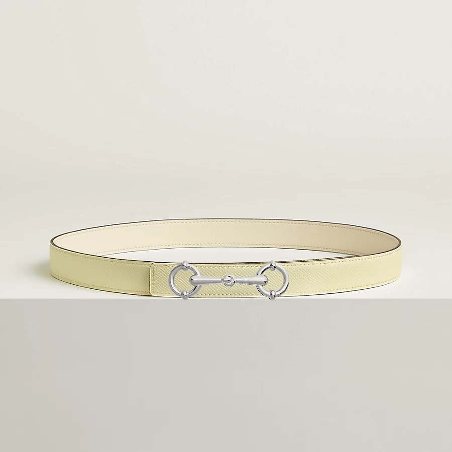 Lady Rider belt buckle & Reversible leather strap 24 mm - Image 2